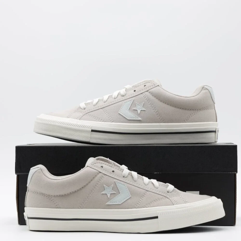 Converse‎ Unisex Everyday Sport Casual Skateboarding Canvas Shoes Gray Size 9